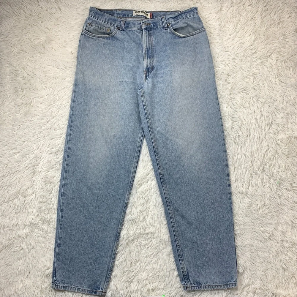 Levis‎ Jeans 36x32 Blue Pants 560 Baggy Y2K Skater Light Faded Denim Tag 38x34